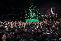 اولین تصاویر از ورود پیکر رهبر شهید به مصلی تهران