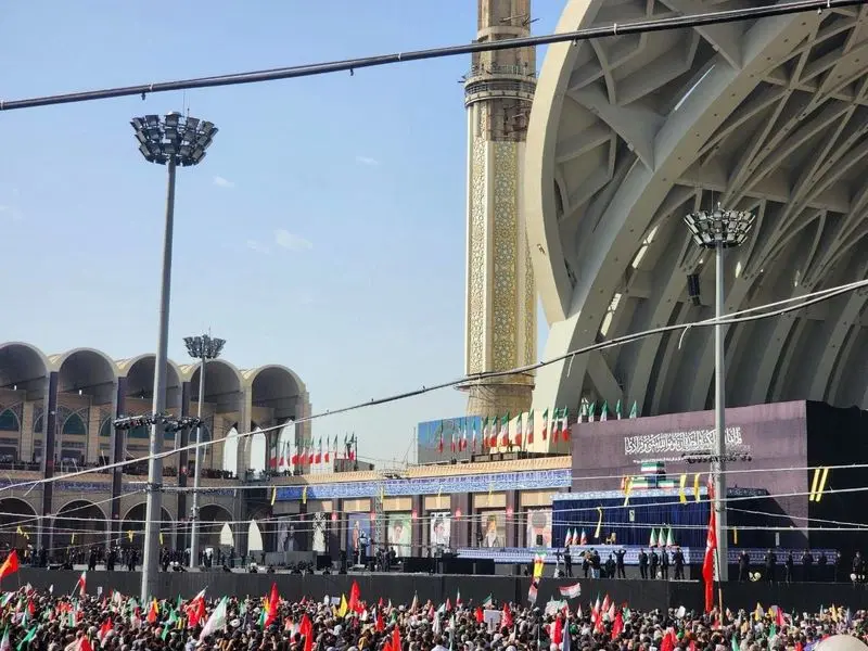 مراسم تشییع رهبر