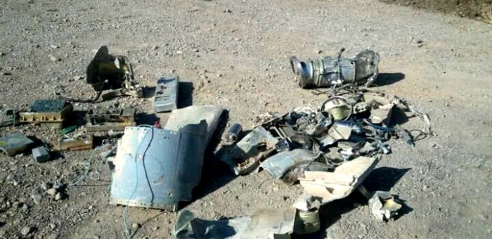 انهدام پرتابه دشمن آمریکایی در آسمان اقلید