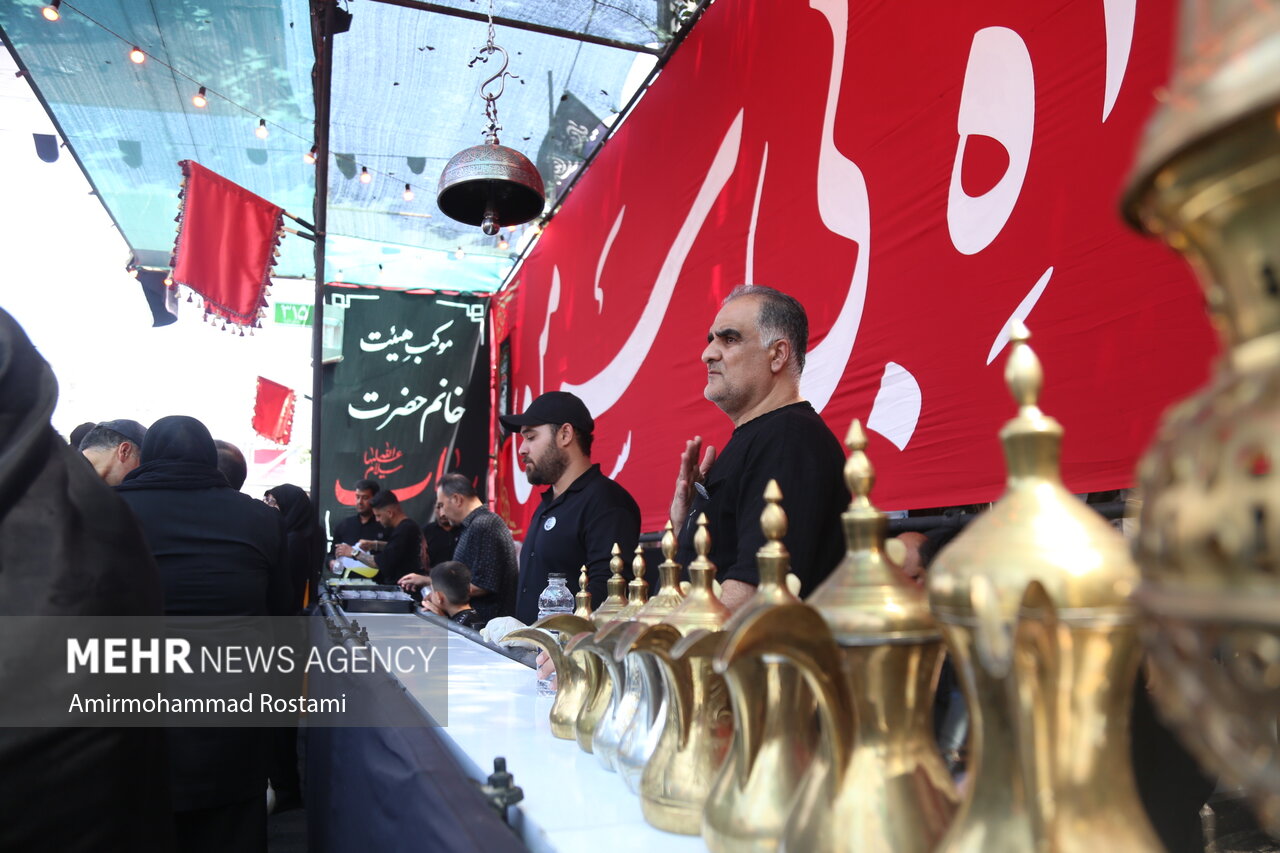 مراسم جاماندگان اربعین در استان تهران