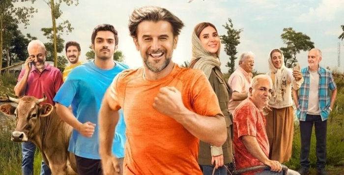 تقدیر سروش صحت از مهران مدیری در پشت صحنه «استخر» + فیلم