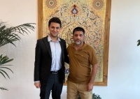 علیرضا دبیر، فوتبال و حالا والیبال (عکس)