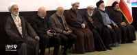 آغاز مراسم بزرگداشت چهلم «آقای شهید ایران» | حضور فرزندان رهبر شهید انقلاب و قالیباف و اژه‌ای در مراسم چهلم رهبر شهید