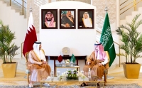 دیدار و گفت‌وگوی وزیران خارجه عربستان و قطر