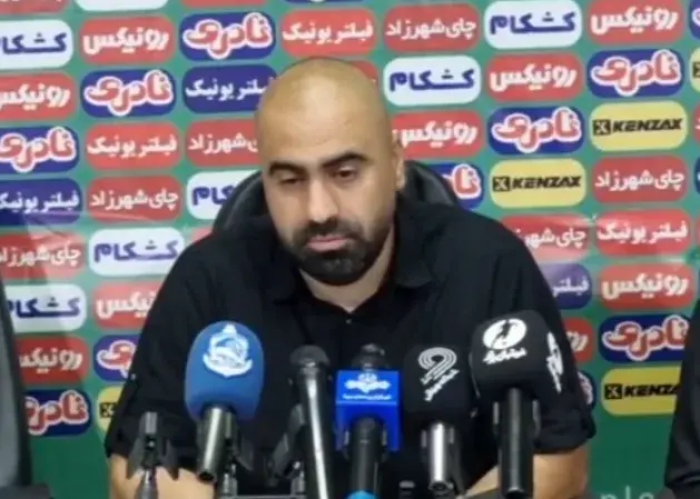 بروم با سر بالا می‌روم / مازیار گر گرفت و نشست را ترک کرد! (عکس)