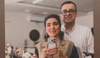 مونا کرمی دل همسرش را با این پیام عاشقانه برد