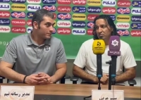 تبلیغ خاص سرمربی معروف برای داور لیگ یکی/ حسین‌خانی: جای این داور فقط در لیگ برتر است (عکس)
