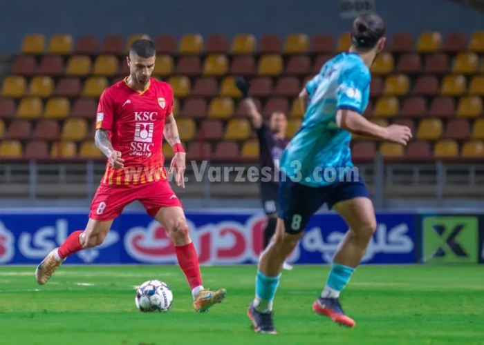 ستاره فولاد فقط جولانی نبود؛/ فرمانده پرسپولیسی و تنظیم نبض قلب فولاد! (عکس)