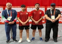 تیم دوبل تنیس روی میز ایران صاحب سهمیه جهانی شد