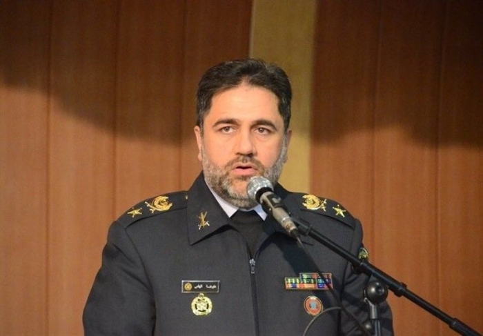 بازدید امیر الهامی از یگان‌های مستقر در جزایر سه‌گانه خلیج فارس